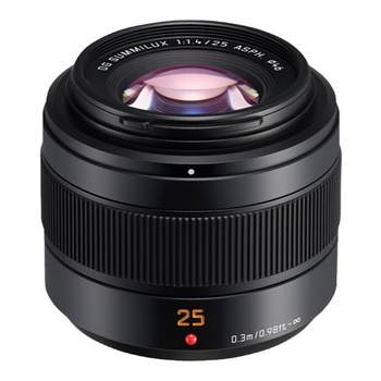 Panasonic 25mm F1.4 portrait close-up lens