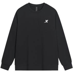 
Xtep Sports Velvet Sweater Men's 2025 Autumn New Round Neck Casual Pullover Long Sleeve Men's Sportswear