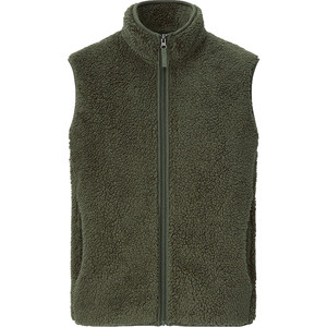 Lamb Cava vest men and women shaking velvet vests, autumn and winter plus velvet couple horses horses, warm chopper sleeveless jacket