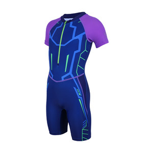 
Zhuke children's swimsuit boys one-piece boxer pants quick-dry swimming training for big children 2025 new sun protection swimsuit