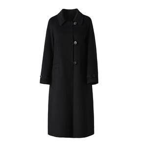 
EVENY Eve Xinyue best-selling winter small lapel mid-length wool simple woolen coat for women