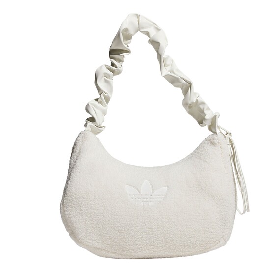 
Adidas Adidas clover adjustable shoulder strap imitation sherpa cloud single shoulder crossbody bag KS8838