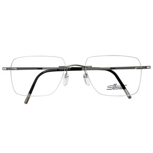 
Shile glasses frame men's rimless business myopia ultra-light pure titanium gold wire screw-free gentle big face glasses frame 5540