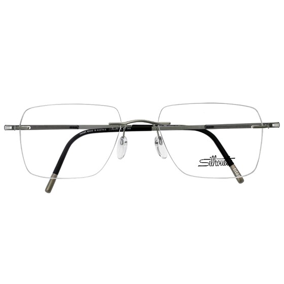 
Shile glasses frame men's rimless business myopia ultra-light pure titanium gold wire screw-free gentle big face glasses frame 5540