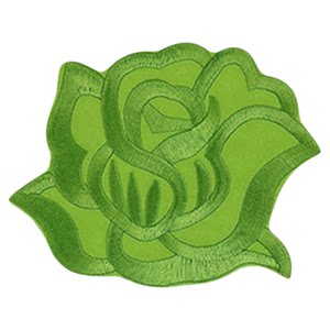 
Self-adhesive green flower embroidery patch solid color patch patch clothing down jacket pants decorative hole patch patch