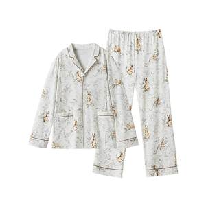 
Manxi Spring and Summer Confinement Clothes Maternity Pajamas Early, Middle and Late Pregnancy Pure Cotton Postpartum Maternity Home Clothing Set