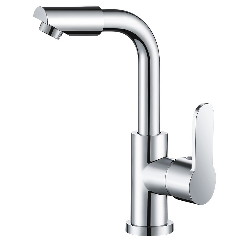 Grifo de baño Huaxia Taurus de un solo mando Acabado cromado