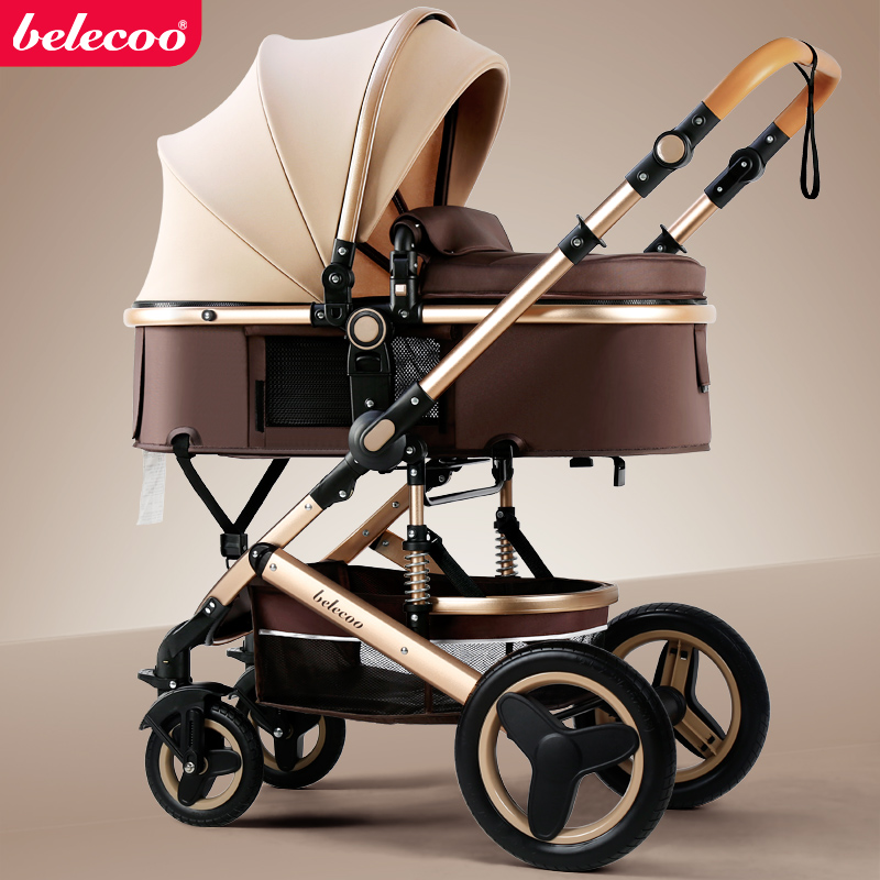 belecoo 贝丽可 婴儿推车可坐可躺轻便双向高景观折叠避震新生儿宝宝手推车