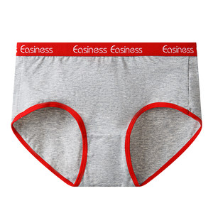 Yishe Ms. Under Pants Female Pure Cotton Footprint Middle Limad Ultra -Cotton Fabric Pure Color Triangle short pants head