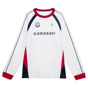 
kawasaki Kawasaki badminton clothing for men and women, breathable sports long-sleeved T-shirts, casual versatile tops and sweatshirts