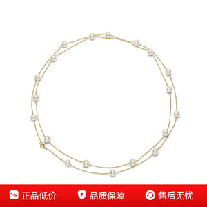 京润珍珠！清歌925银满天星珍珠项链