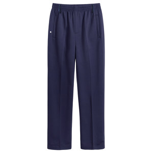 
Middle-aged and elderly casual pants for men in autumn and winter elastic high-waisted plus velvet thickened elderly dad's loose straight sports long pants