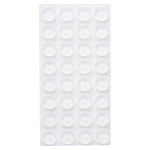 Silicone transparent anti -collision particle sticker door house household anti -collision mute shock -absorbing glue pad pad furniture anti -slip pad