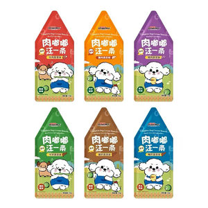 
Duogeman meat dumplings full price staple food meal package wet grains and water picky food bibimbap mixed with food dog snacks