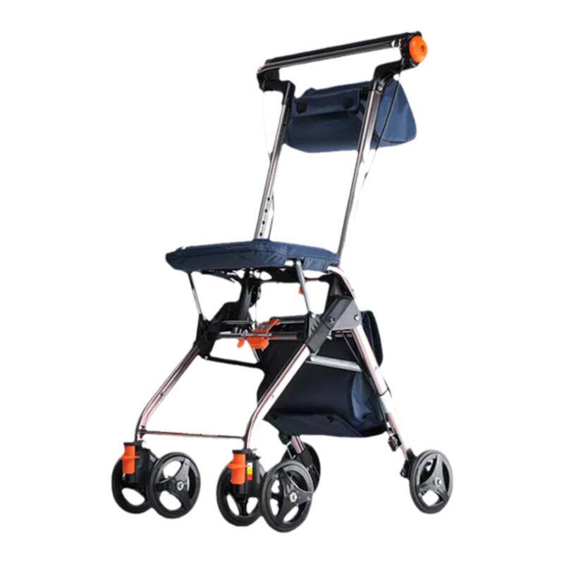 Tacaof Elderly Walker - Lightweight Folding Aluminum Alloy