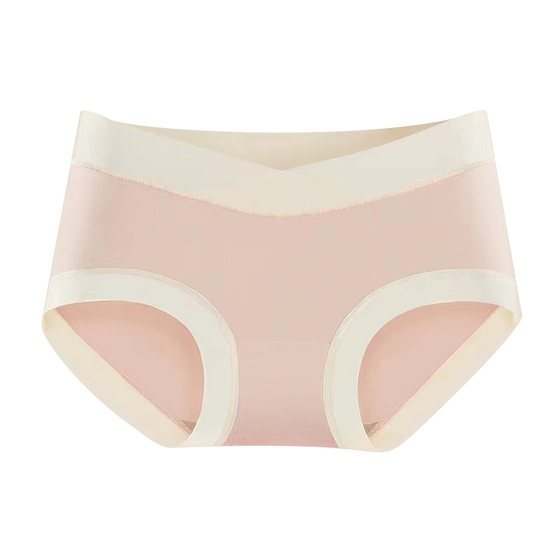 Pregnant women underwear pure cotton crotch whole cotton antibacterial pregnancy in the middle and late pregnancy dedicated low -waist shorts to hold the belly Modal
