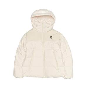 
MLB official male and female couples trendy casual waterproof and repellent hooded down jacket winter new DJB21