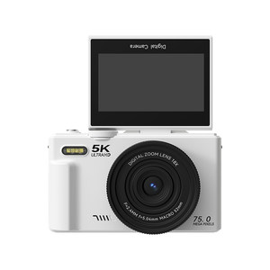 
75 million high-pixel digital camera student party 5K high-definition mirrorless WiFi transmission mobile phone campus ccd camera