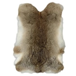 Winter Whole Rabbit Fur Car Armrest Box Mat Knee Pads Waist Protector Fur Wool Warm Fur Integrated Plush Mat