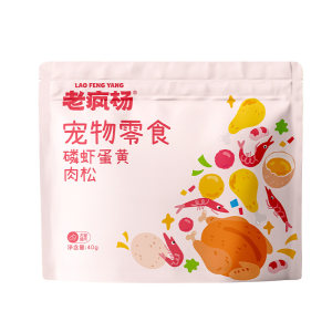 Lao Feng Yang mixed rice, meat floss, dog snacks, krill, egg yolk, chicken, vegetables, picky cats mixed with staple food, pet freeze-dried