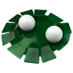 Nuovo Disco Da Golf Per Esercitazione Del Putting Indoor, Comodo E Pratico Vassoio Per Tazze Con Foro Verde