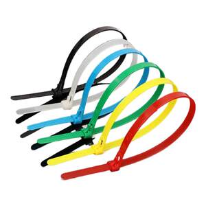 Retractable buckle nylon cable tie removable removable color plastic gardening cable tie reusable buckle