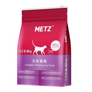 
METZ/Meis Grain-free Full-Price Cat Food Flagship Store Adult Kitten Main Food General 6.8kg Official Genuine Product