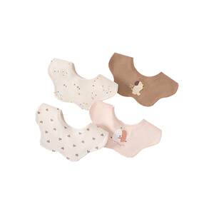 
Tongtai baby bib pure cotton newborn anti-vomiting pad towel baby bib rice pocket super soft saliva towel 2 pieces