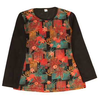 
Middle-aged and elderly autumn 2025 new long-sleeved bottoming women's mother's wear women's belly covering top grandma T-shirt