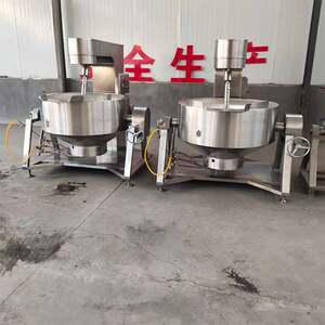 Commercial planetary stirring wok automatic stirring wok boiling sauce large pot hot pot restaurant stir-fry machine cooking machine