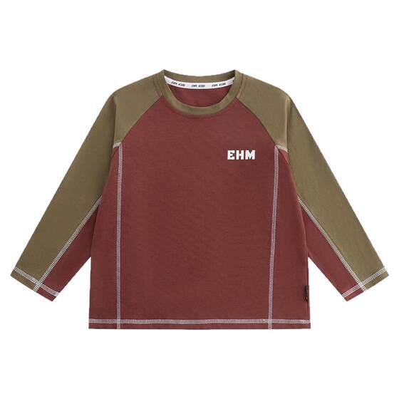 
Little Elephant Ham children's clothing boys' long-sleeved T-shirt children's spring bottoming shirt boys' sportswear 2026 spring new style