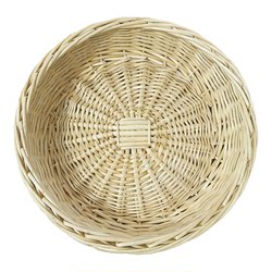 Willow storage basket purely handwoven household storage basket