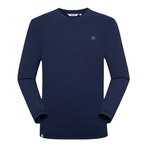 
LAFUMA outdoor autumn and winter round neck quick-drying long-sleeved T-shirt men's casual waffle sports bottoming shirt