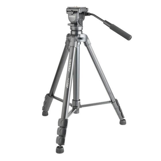 
[2 meters high] Yunteng 999 tripod SLR camera hydraulic damping gimbal phone camera fishing light tripod shooting live outdoor video stable shooting floor stand