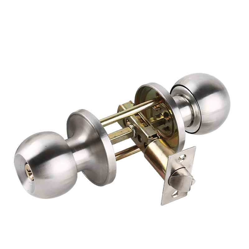 Blossom Lock Ball Door Lock - Stainless Steel with Pure Copper Core