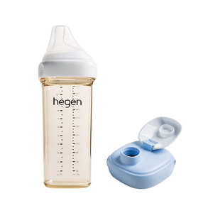 Hegen Haigen Original Imported Baby Milk Bottle PPSU, Anti Drop Wide Caliber, Anti Inflation, Large Capacity Drinking Cup