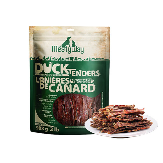 Meatyway Jueyan Duck Dried 908g Chicken Jerky into Puppies Pure Dried Fruit and Vegetables Jueyan Dog Snacks