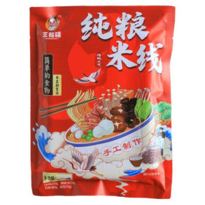 
Wang Mingshuo Pure Grain Rice Noodles Northeastern Convenient Instant Vacuum Packaging Secret Sauce Cross-Bridge Rice Noodles Pure Rice Noodles