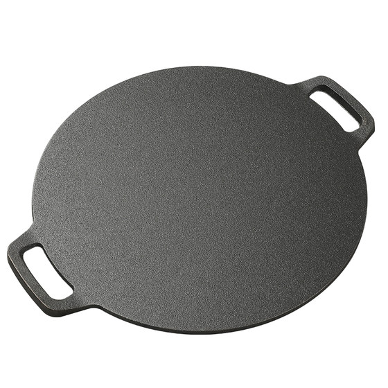 Cast iron miscellaneous grain pancake fruit pot flat bottom pancake pot gas stove qi stove houseless coating booth pancake fruit tool
