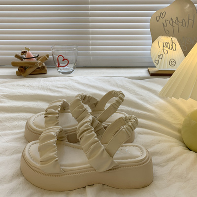 taobao agent High sandals platform, footwear, summer suitable with a skirt, 2022 collection