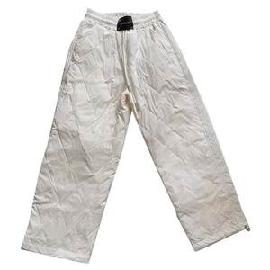 
Women's outer wear down pants 2025 new straight drawstring high-end white duck down version super good-looking pants