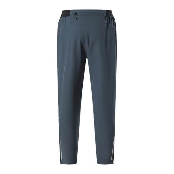 Running trousers tying trousers exercise quick-drying men's spring and autumn morning jogging winter pants warm plus velvet winter marathon cycling
