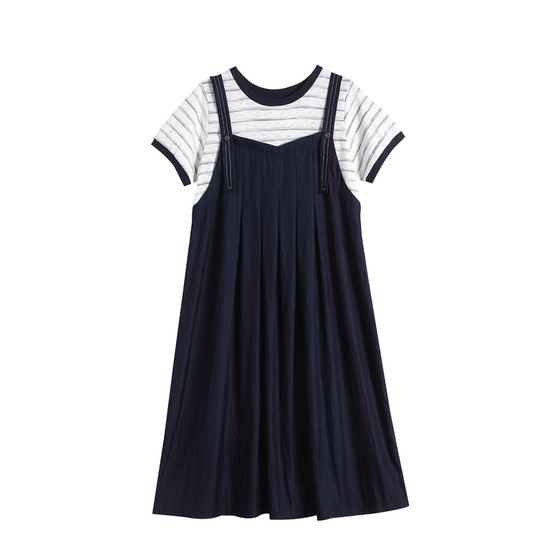 
Fisher-Price Maternity Dress Summer New Thin Fashion Casual Pregnancy Wear Tencel Denim Long Skirt Summer Dress