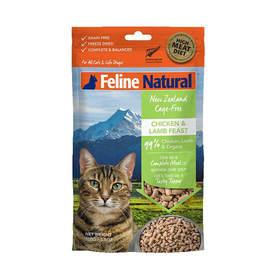 
[Special offer] K9Natural New Zealand imported freeze-dried cat staple food grain-free 100g adult cat snacks