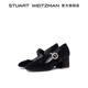 SW STUART PEARL BUCKLE PUMP 2024年新款珍珠扣玛丽珍高跟鞋