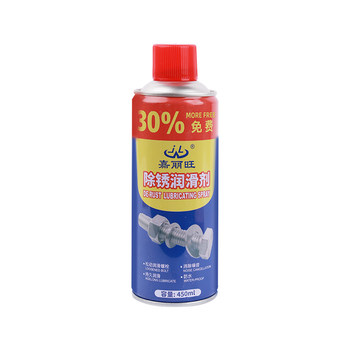 Anti-rust and rust removal spray screw loosening agent