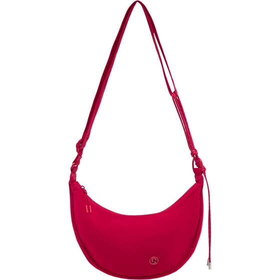
Li Ning Messenger Bag Women's 2026 New Crescent Bag Official Genuine Casual Lightweight Women's Bag Red Dumpling Bag
