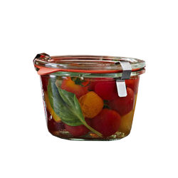 Glass sealed jars for liquid food imported from Germany