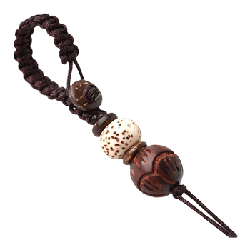 Hand-knitted keychain semi-finished products