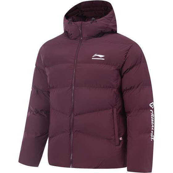 
Li Ning CBA cotton clothing men's winter 2025 new short jacket warm and thickened hooded loose sports top